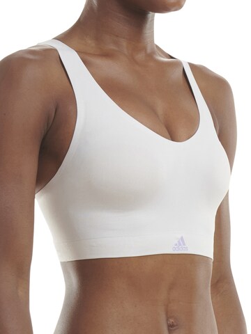 ADIDAS SPORTSWEAR Bustier BH ' NAKED 2PLY BRA ' in Grijs