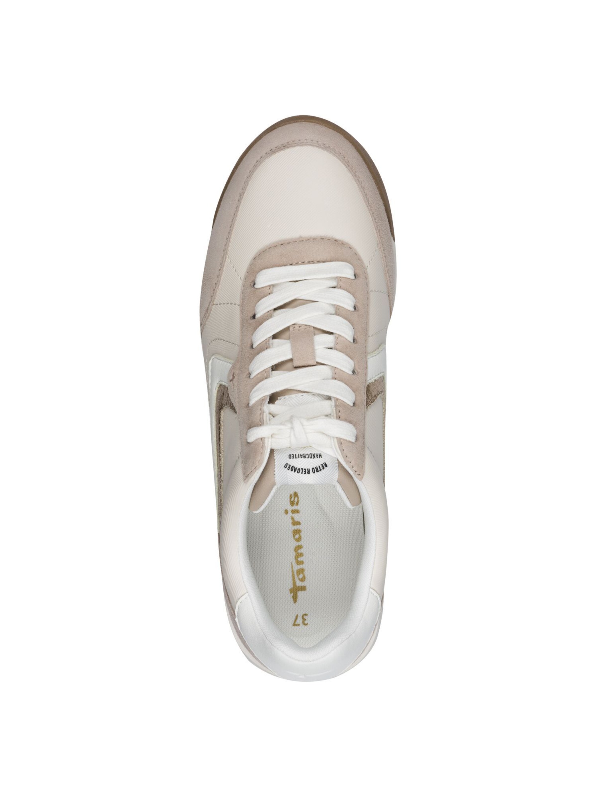 Baskets basses Tamaris en beige