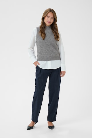 SAINT TROPEZ - Chaleco 'Theresa' en gris