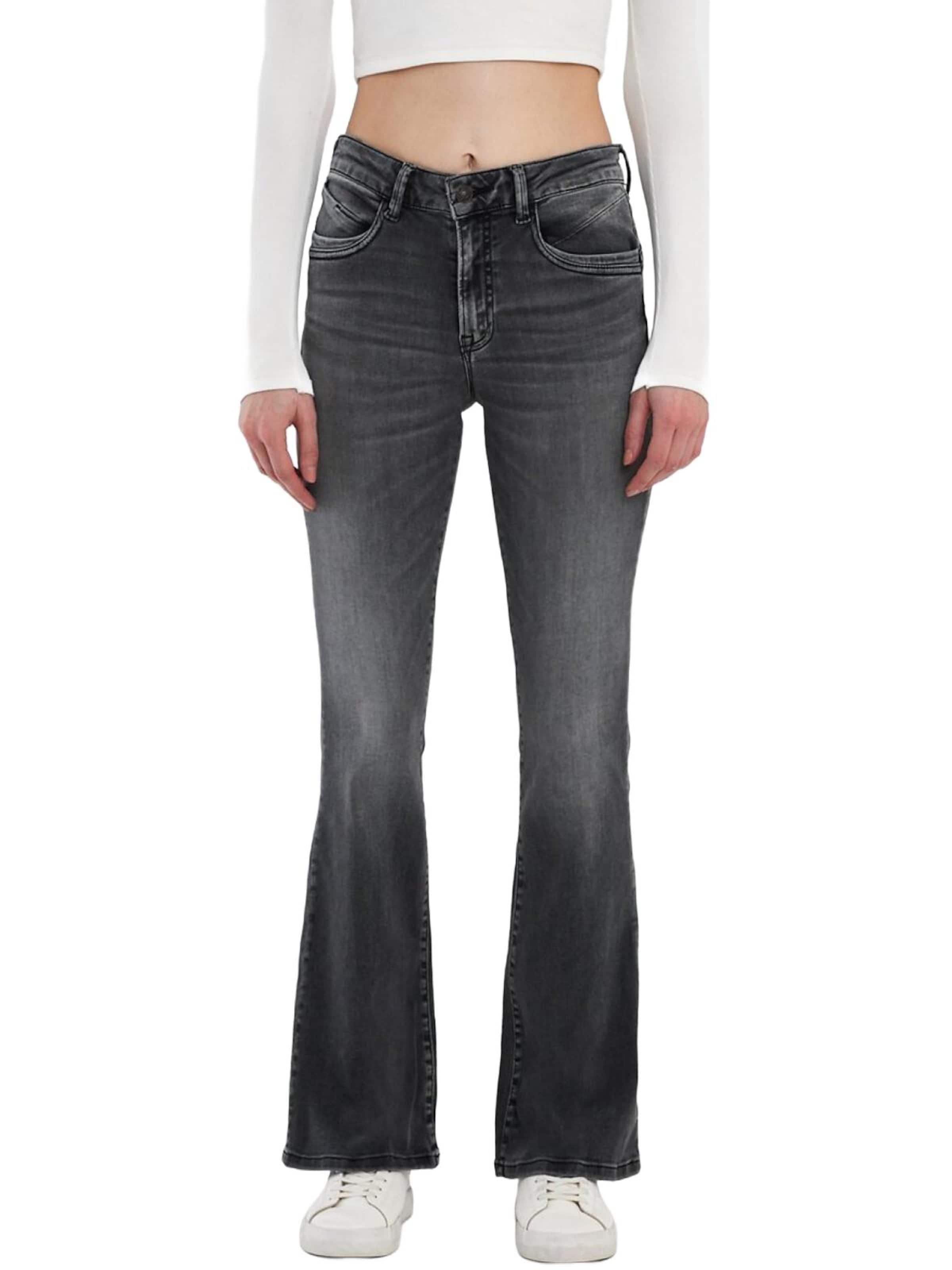 LTB Jeans - Acampanado Vaquero 'LTB Jeans Jonna 500 Schlaghose mit hohem Bund' en azul: frente