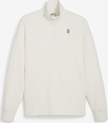 PUMA Sportsweatshirt in Wit: voorkant