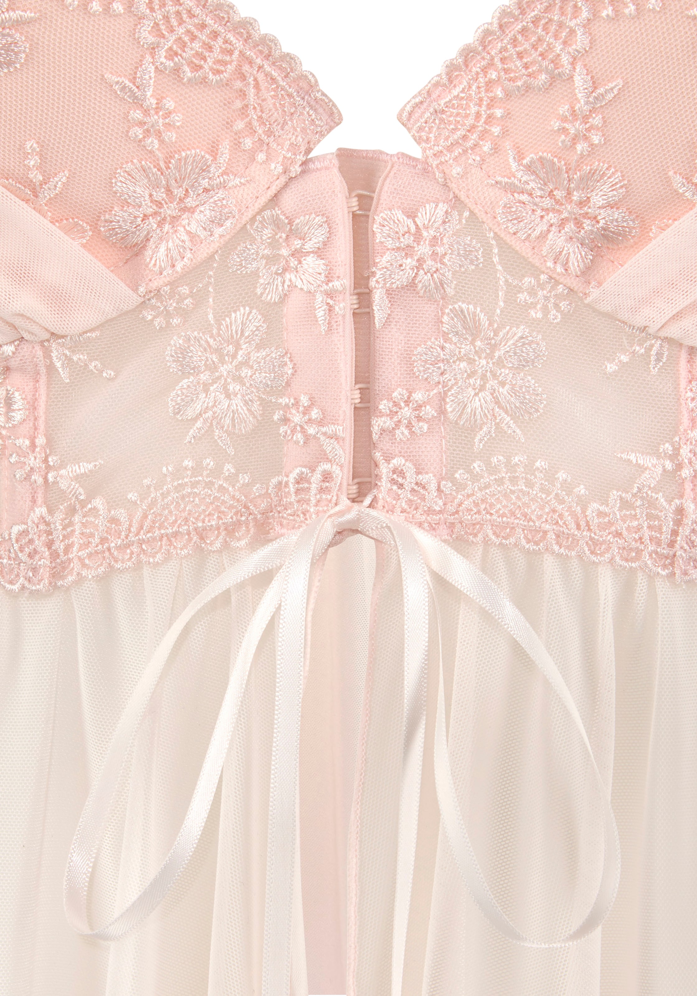 LASCANA Negližé - Ružová