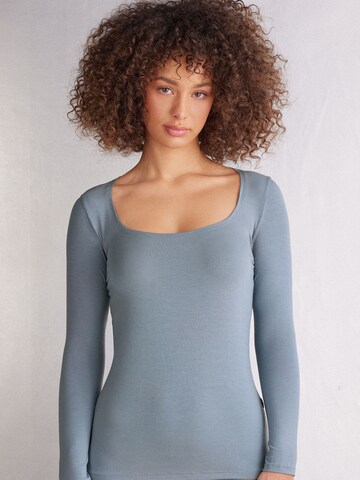 INTIMISSIMI Schlafshirt in Blau: Vorderseite