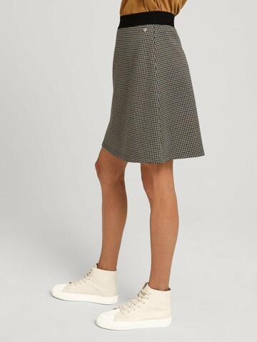 TOM TAILOR Skirt in Grey