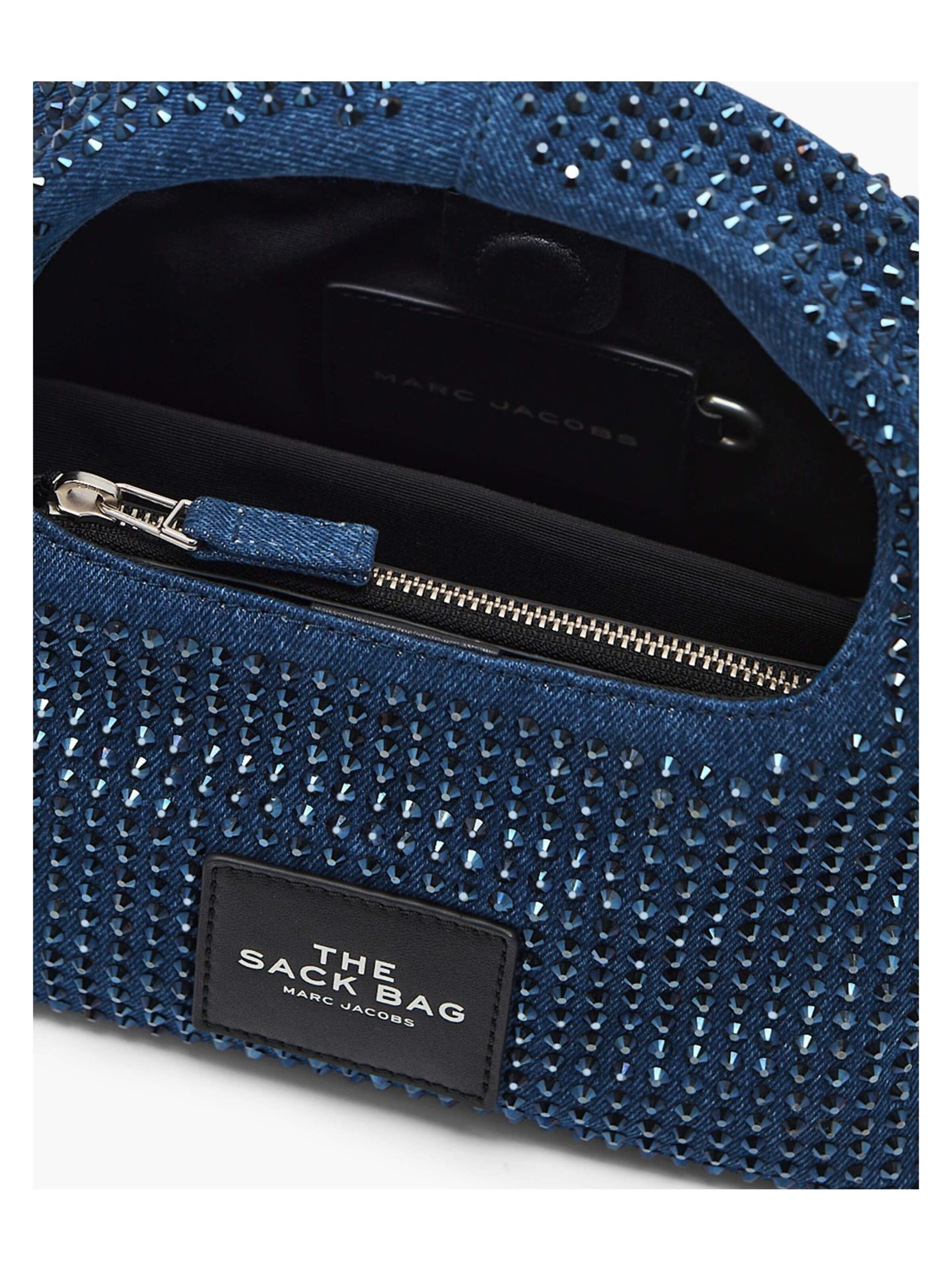 Borsa a mano 'The Mini Sack' di Marc Jacobs in blu