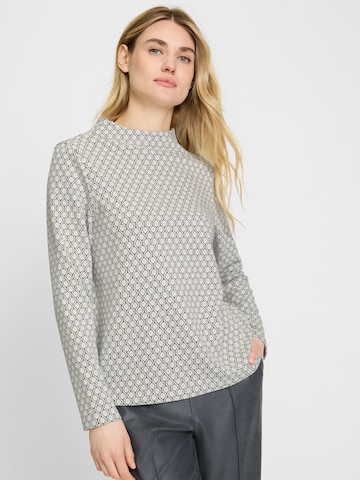 Sweat-shirt Olsen en blanc : devant