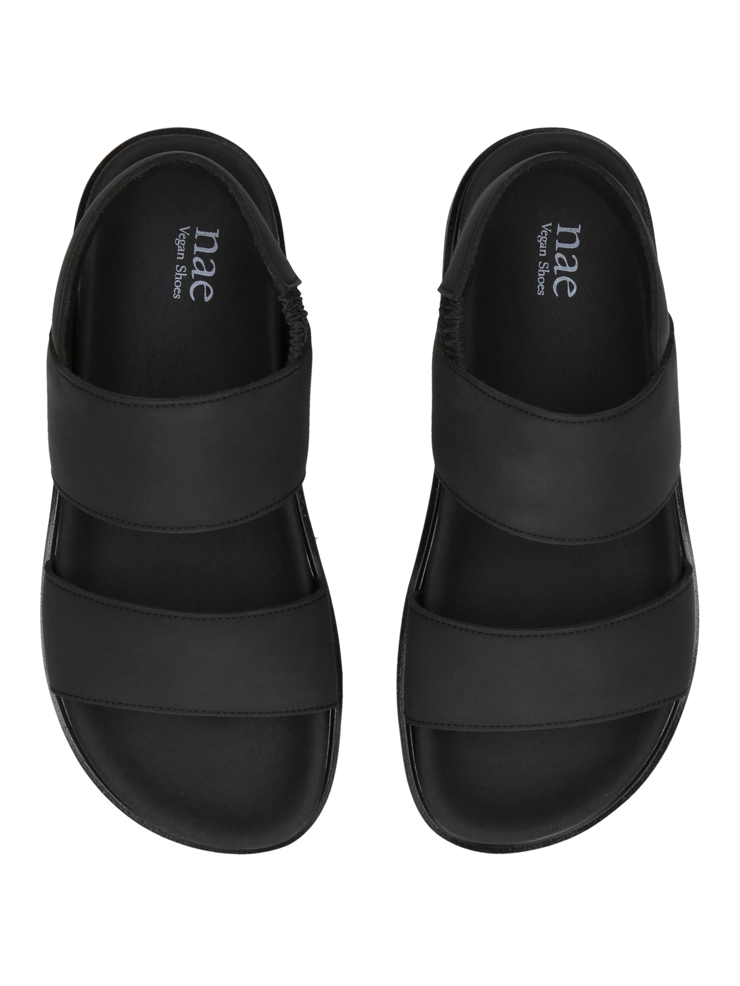 Sandalo 'LAU' di nae Vegan Shoes in nero