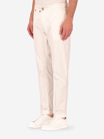 Distretto12 Regular Hose 'Sidney' in Weiß