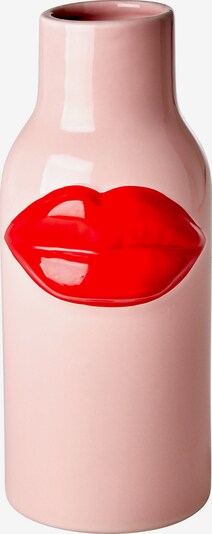 Rice Vase 'Red Lips, H31cm' in rosa / rot, Produktansicht
