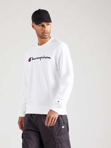 Felpa di Champion Authentic Athletic Apparel in bianco: frontale