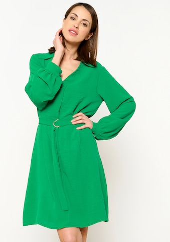 LolaLiza Dress in Green: front