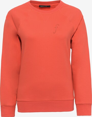 FRESHLIONS Oversized Sweater in Red: front