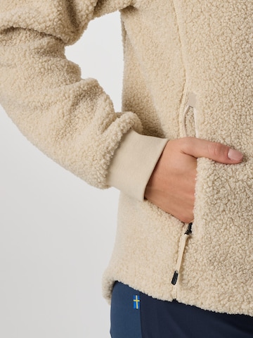 SWEDEMOUNT Fleece jacket 'Lofoten' in Beige