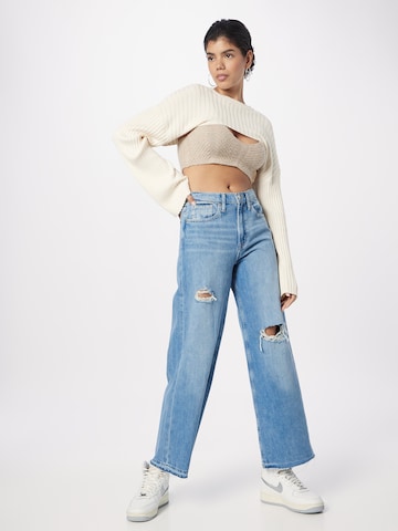 GAP Wide leg Jeans in Blauw