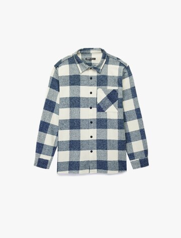 Koton Regular Fit Hemd in Blau