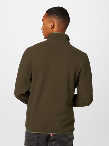 ICEPEAK Athletic Zip-Up Hoodie in Green