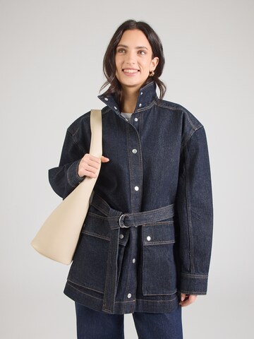 Veste mi-saison & Other Stories en bleu : devant