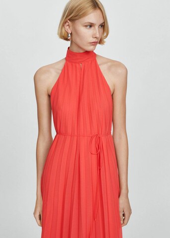 MANGO Jurk 'Adela' in Oranje