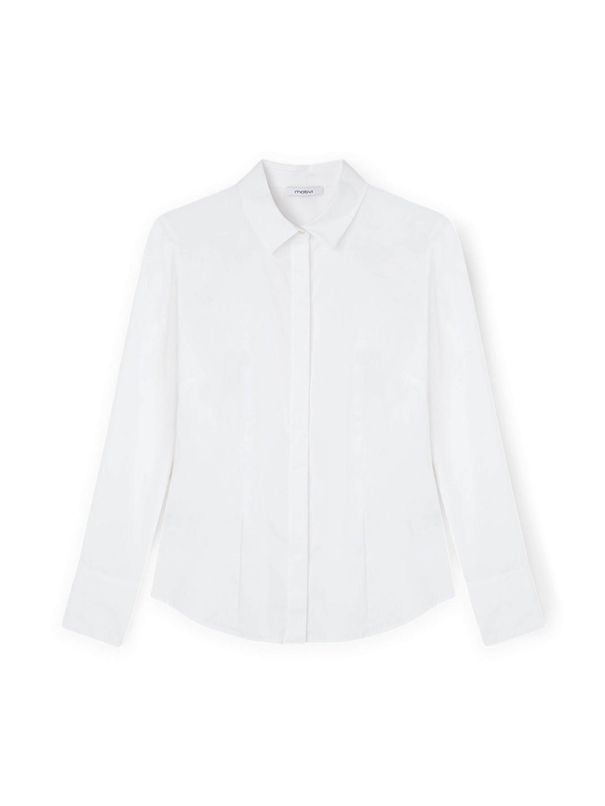 MOTIVI Blouse in White: front