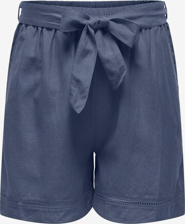 ONLY Carmakoma Loose fit Trousers in Blue: front