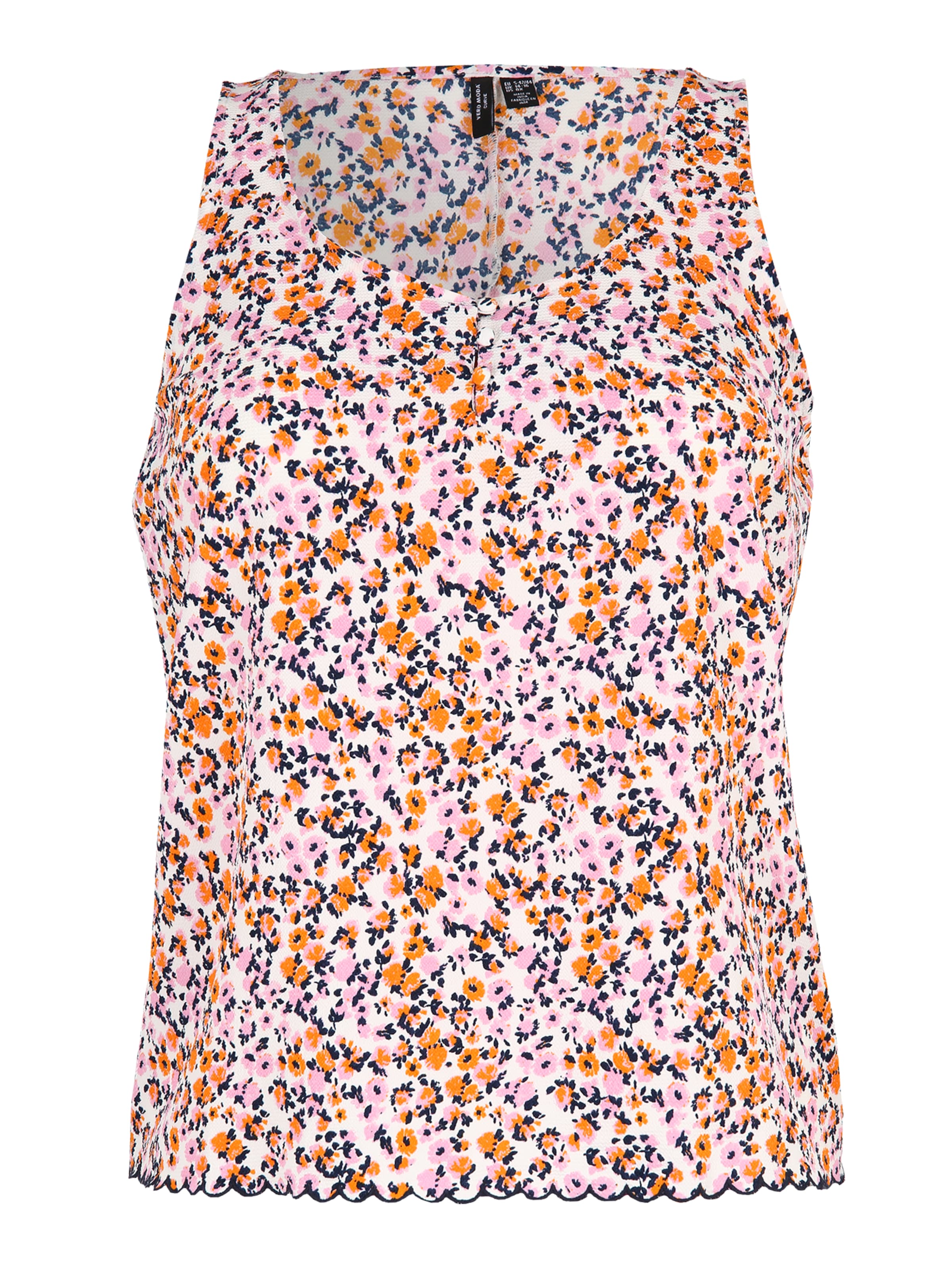 Vero Moda Curve Top in White: front