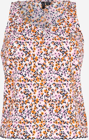 Vero Moda Curve Top in Wit: voorkant