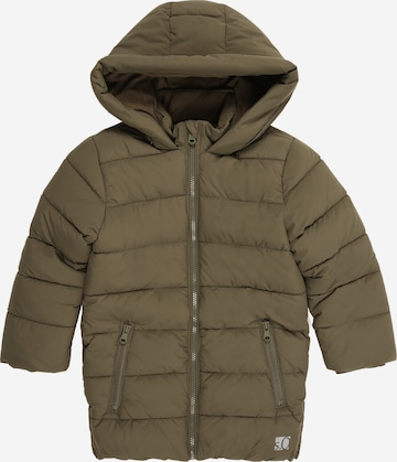 s.Oliver Pitkä takki värissä vihreä: etupuoli