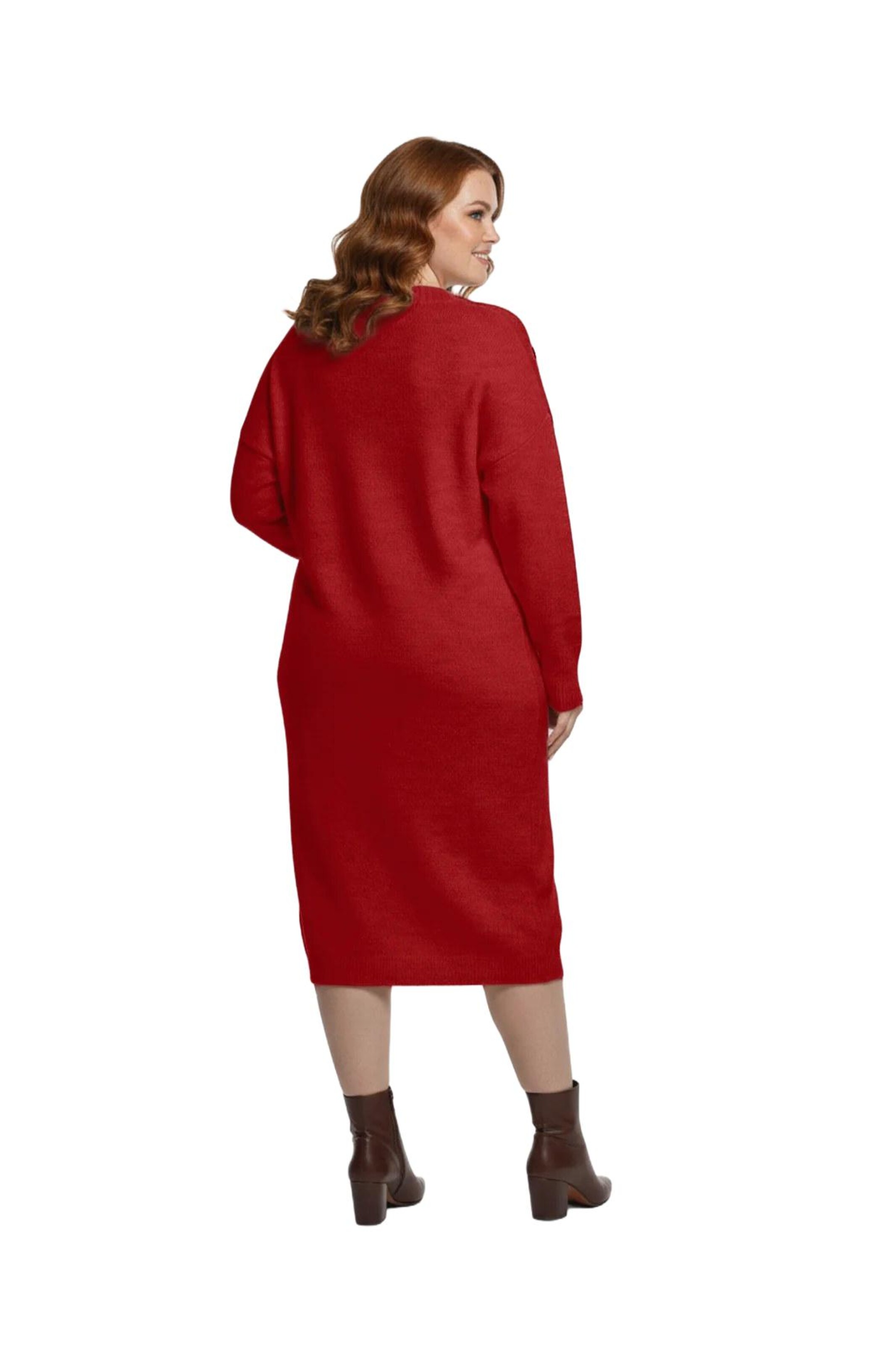 Shape Of You Kleid in Rot