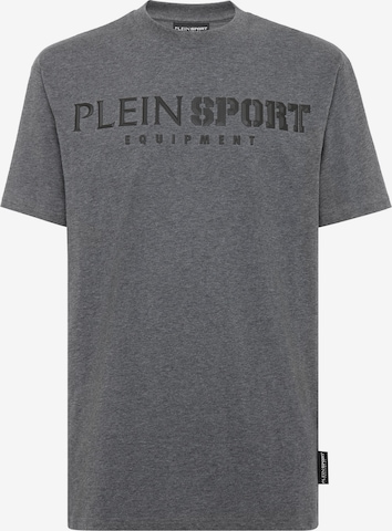 Maglietta 'Statement' di Plein Sport in grigio: frontale