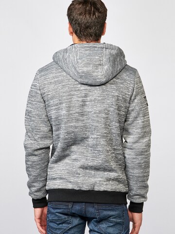 KOROSHI Sweatjacke in Grau