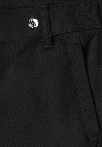 STREET ONE Regular Pants in Black