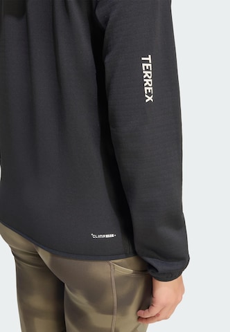 Veste en polaire fonctionnelle 'Xperior' ADIDAS TERREX en noir