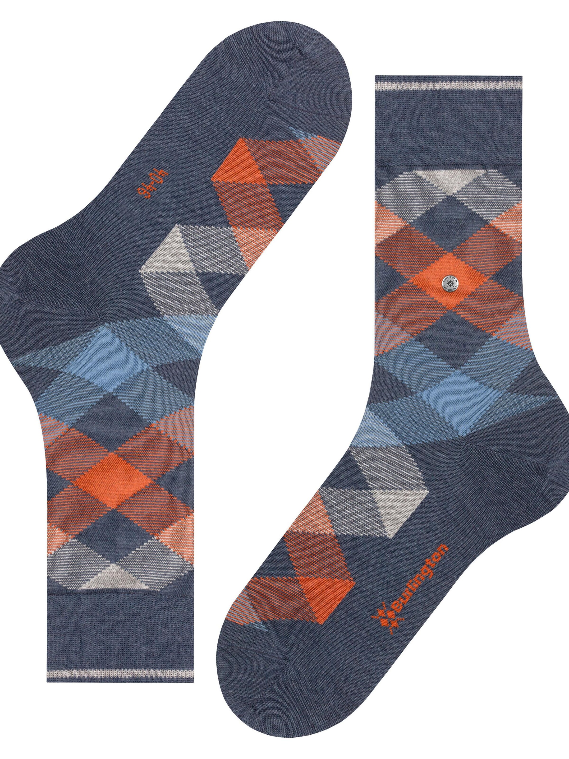 BURLINGTON Socks 'Newcastle' in Blue