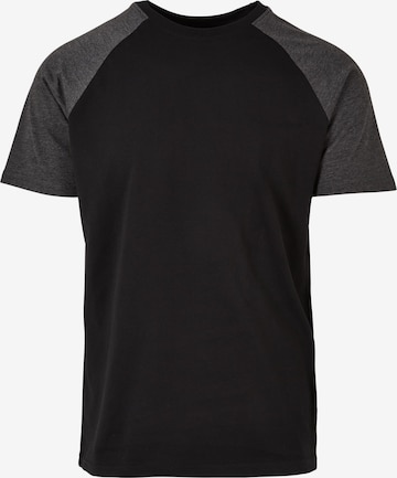 T-Shirt DEF en noir : devant