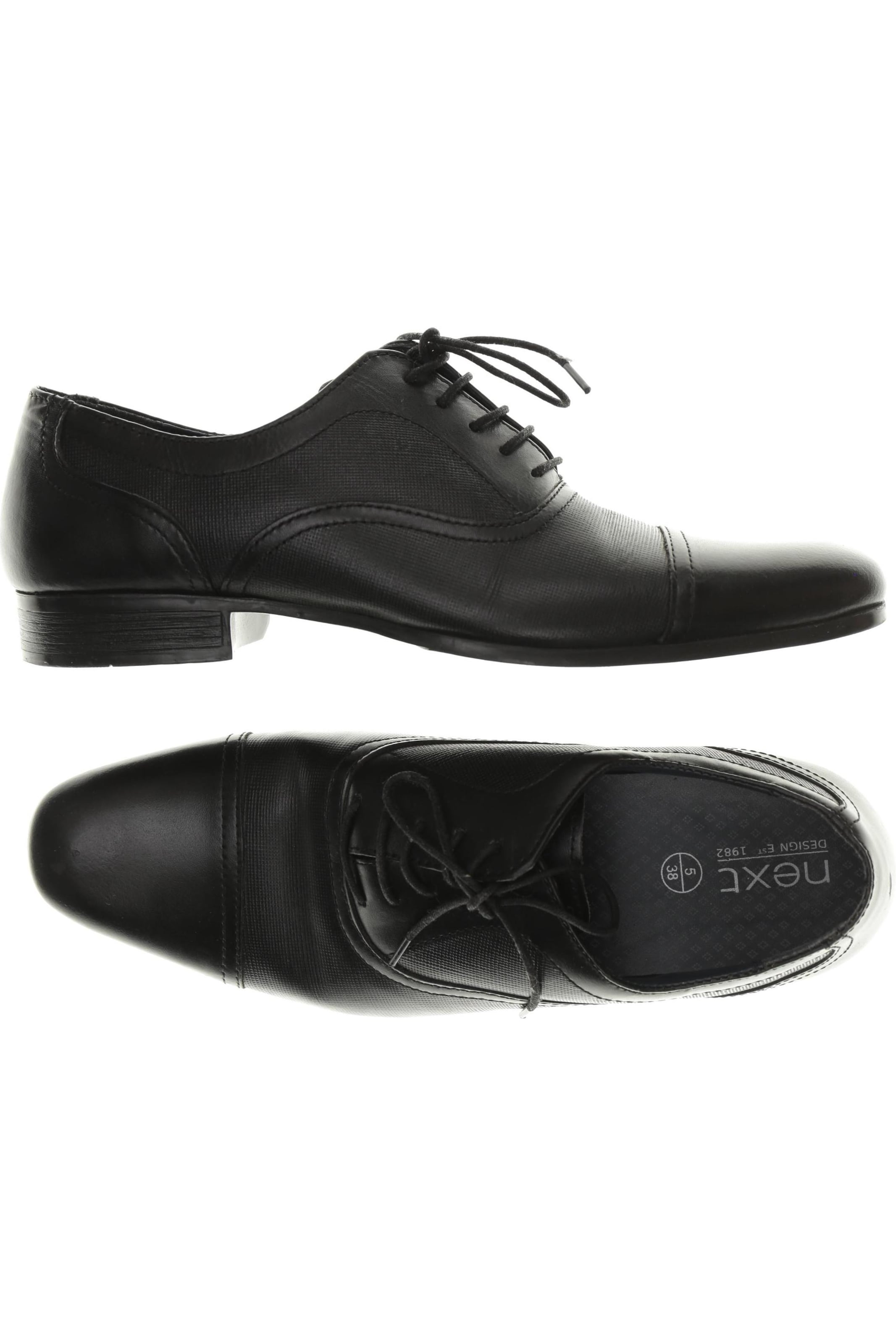 Next Halbschuh 38 in Schwarz: Vorderseite