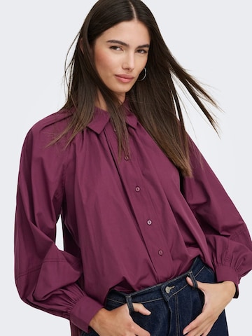 Chemisier 'ONLRiver' ONLY en rouge