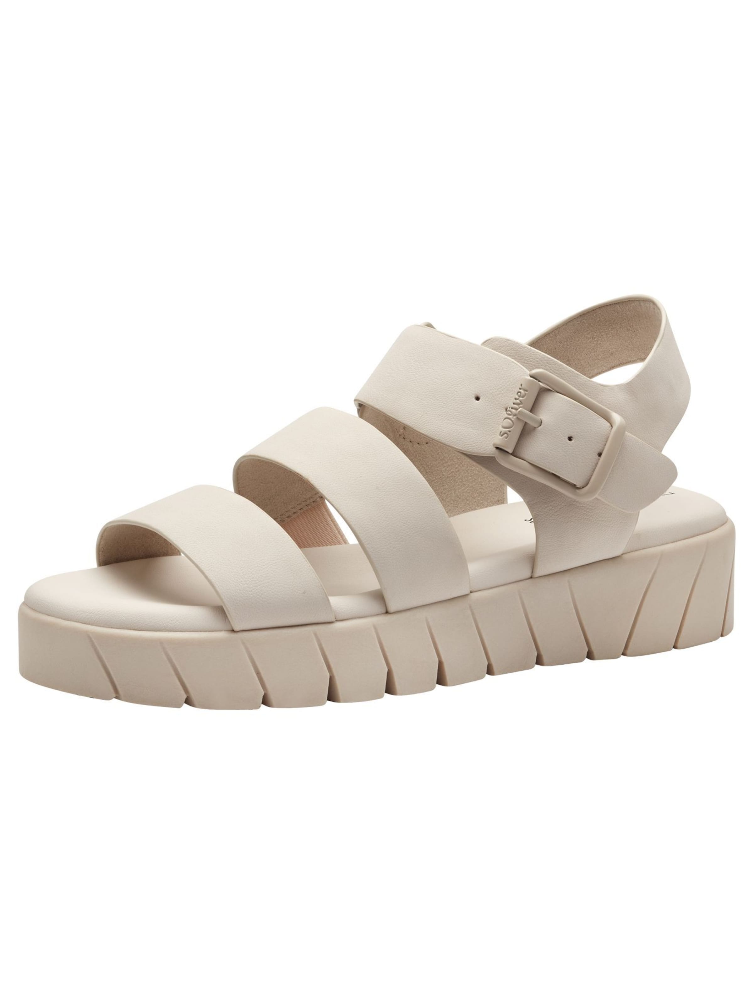 s.Oliver Sandale in hellbeige, Produktansicht