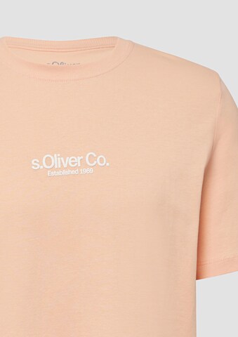 s.Oliver Shirt in Oranje
