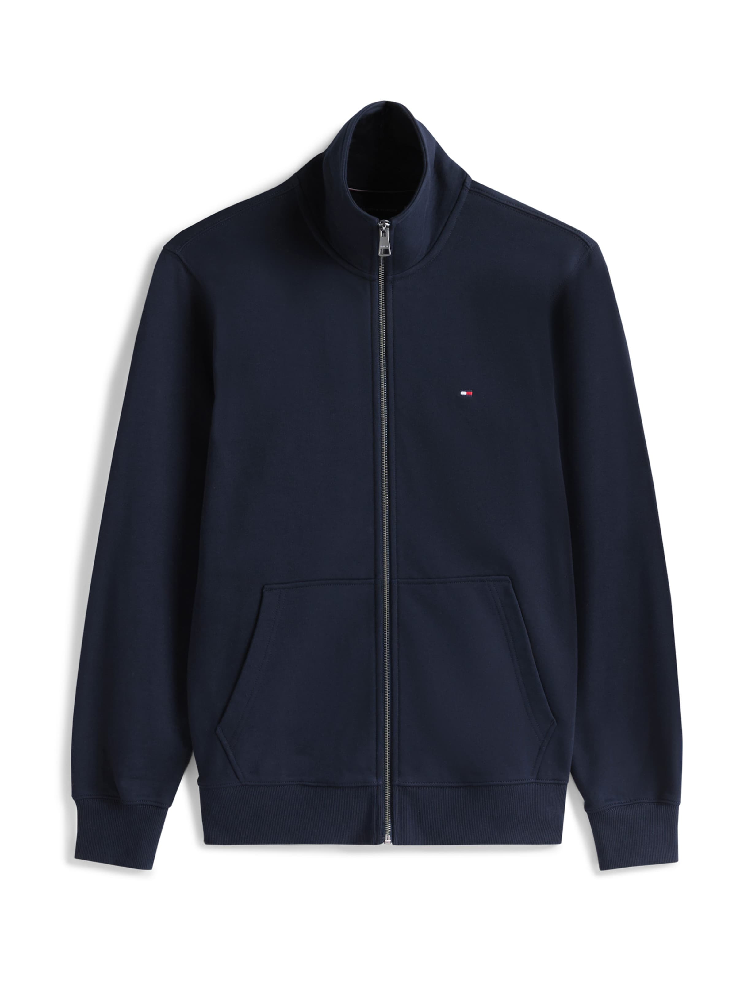 TOMMY HILFIGER Bluza rozpinana 'ESSENTIAL' w kolorze niebieski: przód