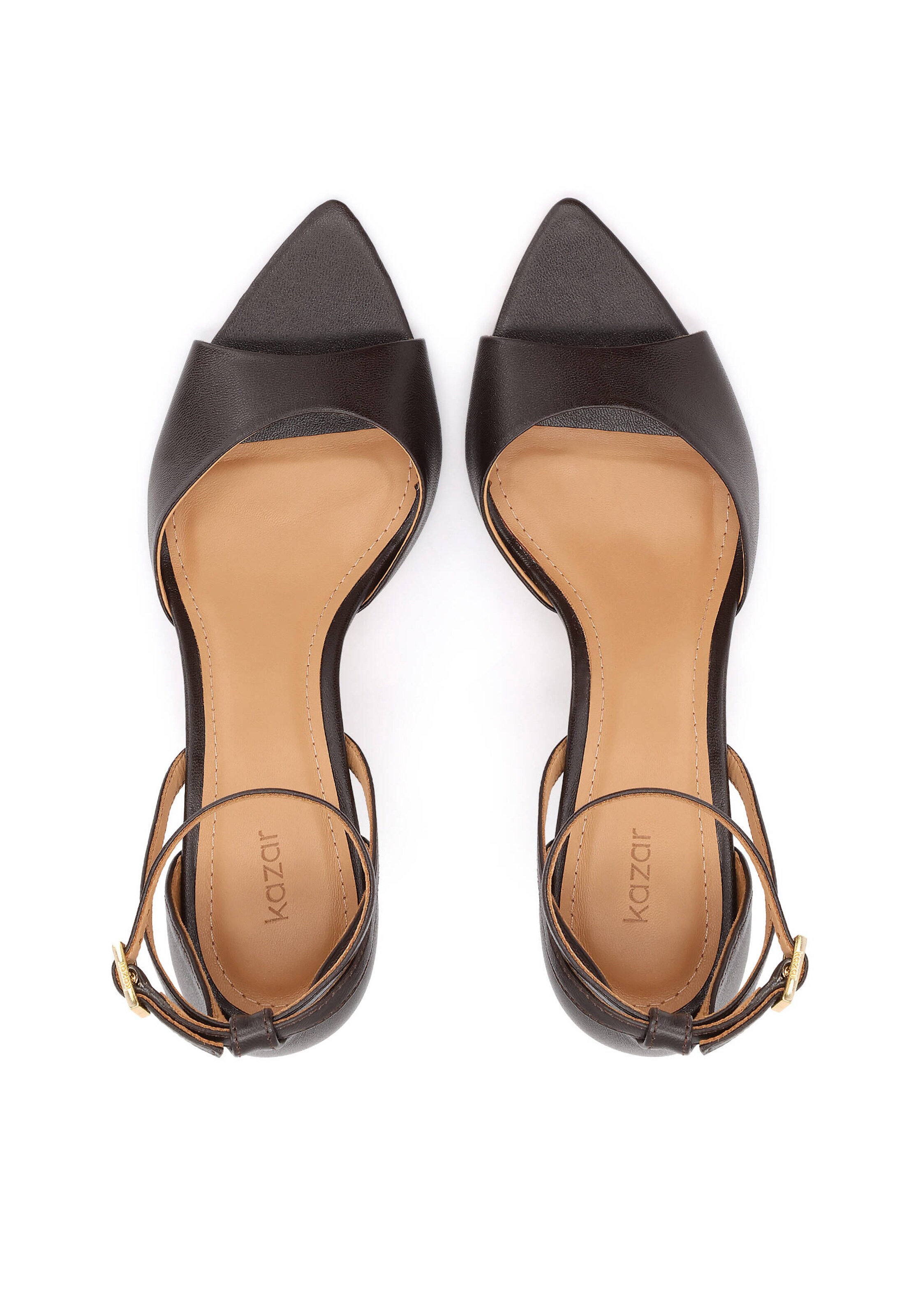 Kazar Σανδάλι με λουράκια σε καφέ