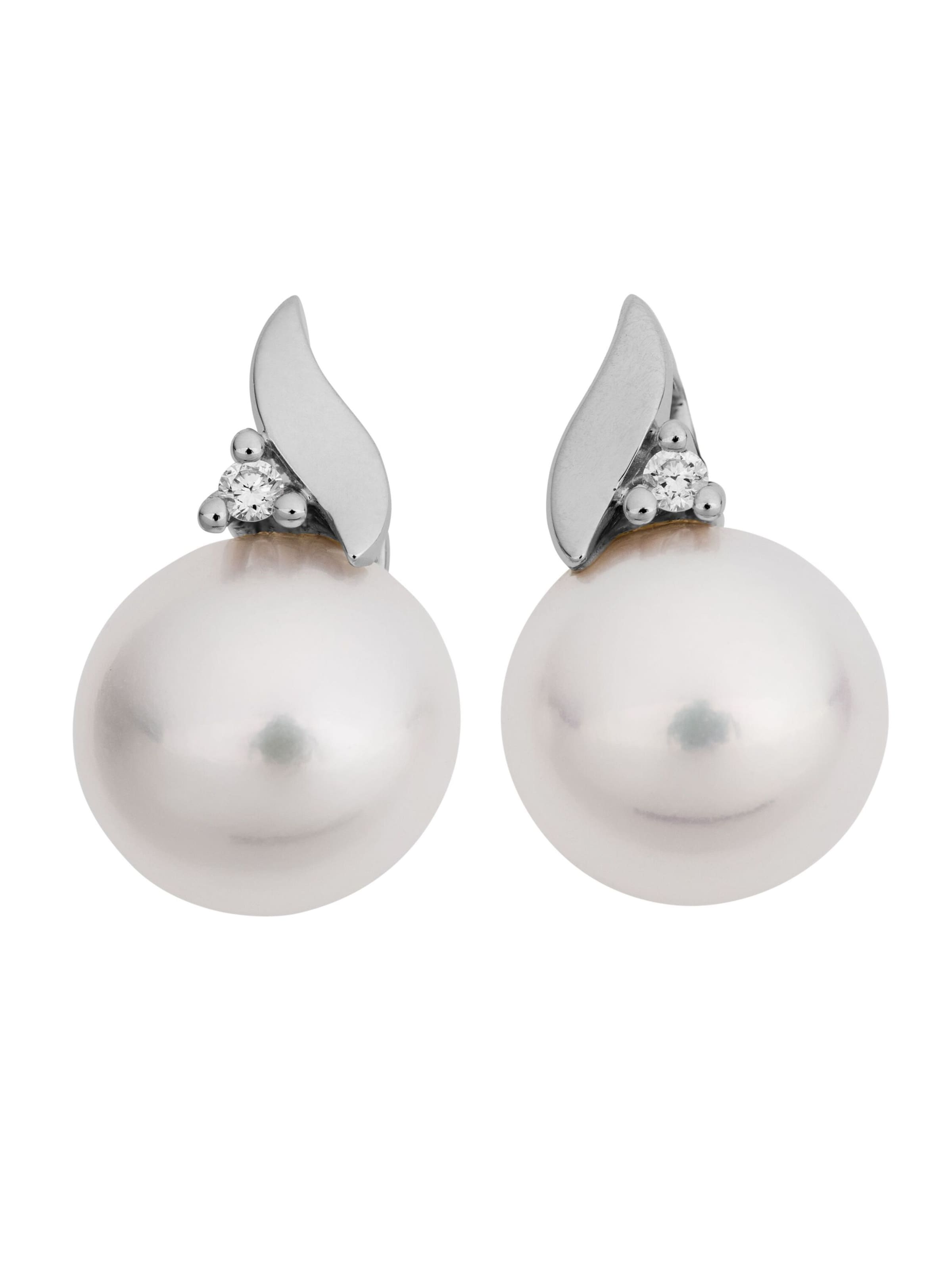 Orolino Earrings in Silver: front