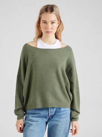 AMERICAN VINTAGE Tröja 'DAMSVILLE' i grön: framsida