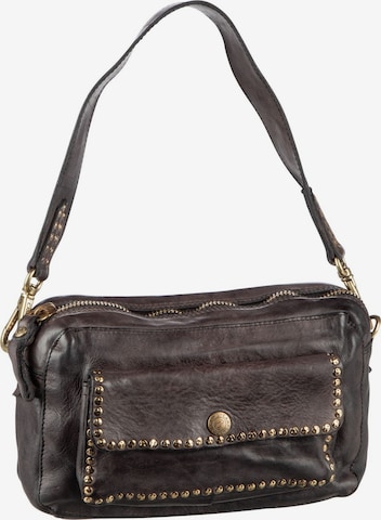 Campomaggi Shoulder Bag 'Kura' in Brown: front