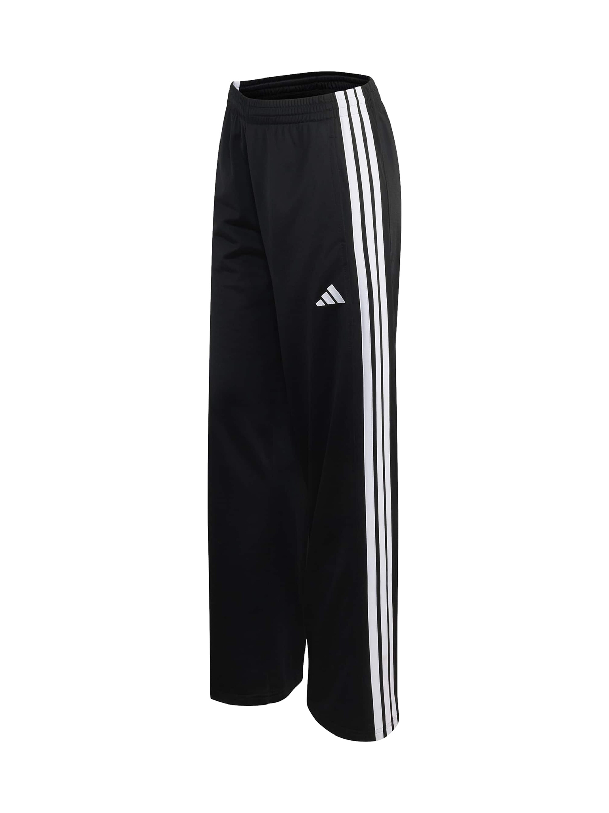 ADIDAS SPORTSWEAR Loosefit Παντελόνι φόρμας σε μαύρο: μπροστά