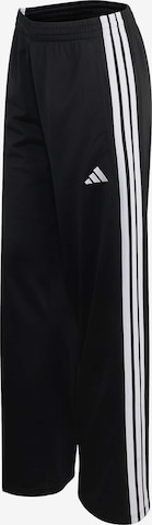 ADIDAS SPORTSWEAR Loosefit Παντελόνι φόρμας σε μαύρο: μπροστά