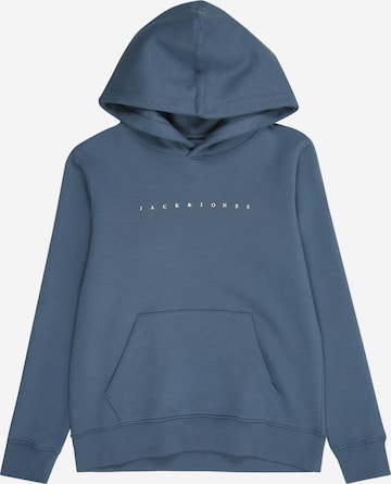 Jack & Jones Junior Sweatshirt 'JJESTAR' in Blau: Vorderseite
