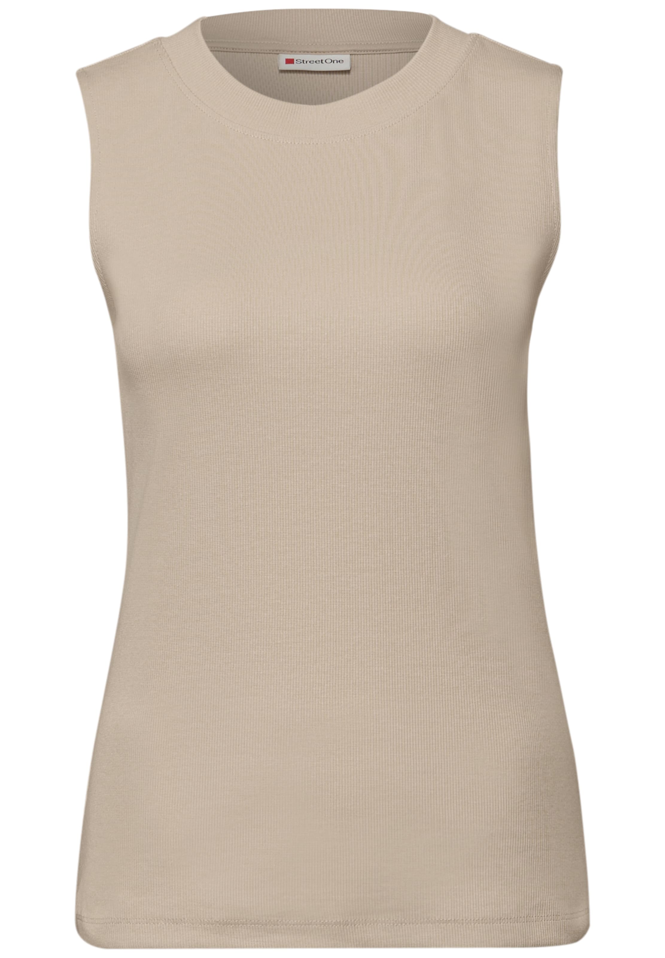 STREET ONE Top in Beige: front
