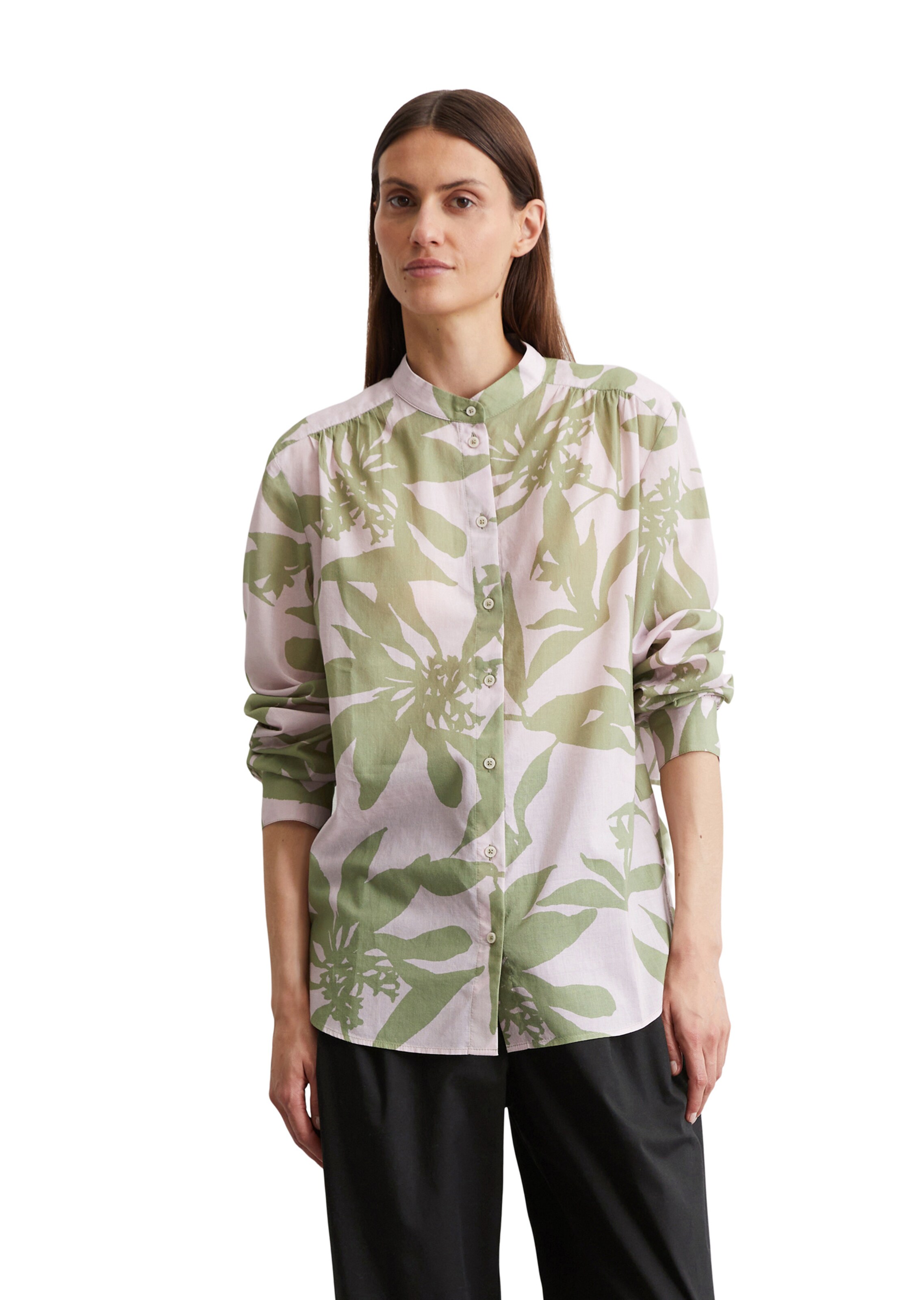 Marc O'Polo Blouse in Green: front