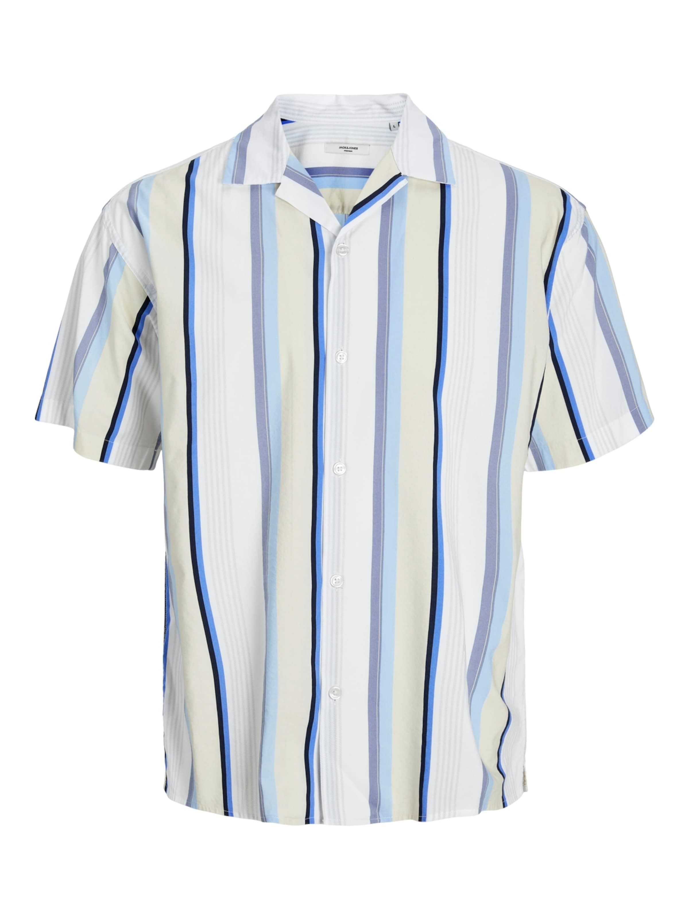 Fit confort Chemise 'Palma Resort' JACK & JONES en bleu : devant