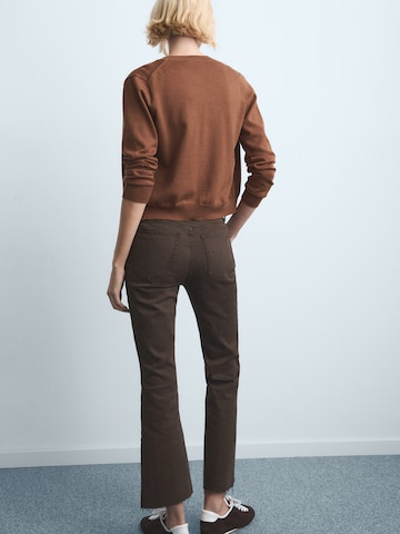 MANGO Regular Jeans 'SIENNA' in Brown